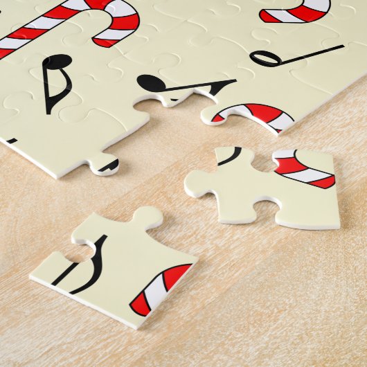 Candy Cape Music Notes ジグソーパズル (側面)