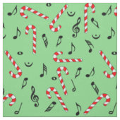 Candy Cape Music Notes ファブリック (見本)