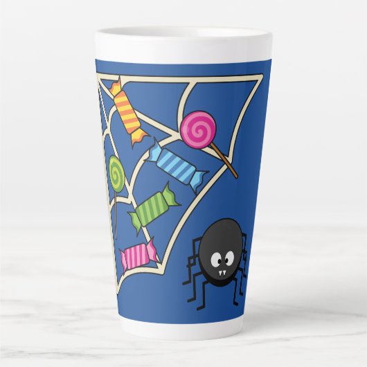 Candy Catcher Spider カフェラテマグ (正面)