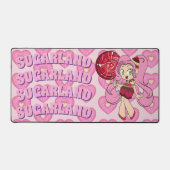 Candy Chibi with Heart-Shaped Dounts Desk Mat デスクマット (正面)