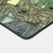 candy circuits - lemon lime : デスクマット (コーナー)