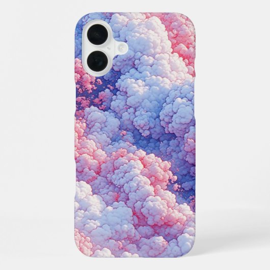Candy Cloudscape - IPhone 16ケース iPhoneケース (裏面)