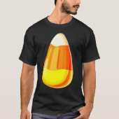 Candy Corn Costume Last Minute Lazy Party 1 Tシャツ (正面)