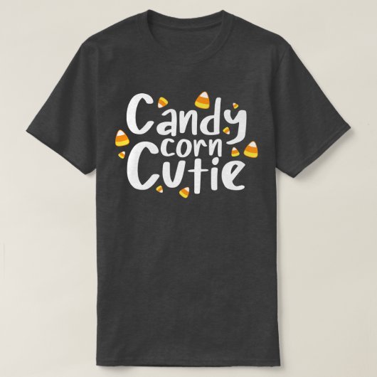 Candy Corn Cutie Funny Halloween 60 Tシャツ (デザイン正面)