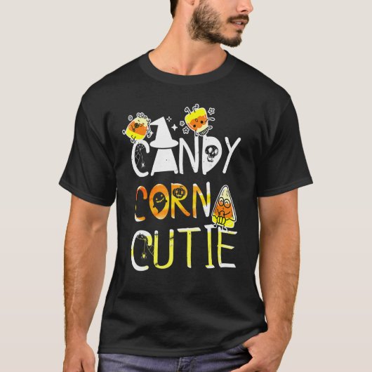 Candy Corn Cutie Halloween Costume 2022 National D Tシャツ (正面)