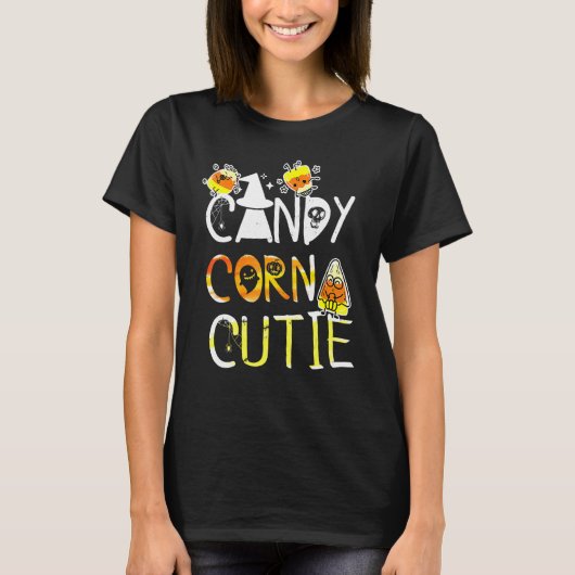 Candy Corn Cutie Halloween Costume 2022 National D Tシャツ (正面)