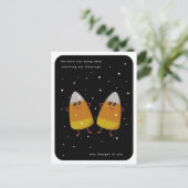 Candy Corn Duo "Counting Our Blessings" 秋 シーズンポストカード (スタンド正面)