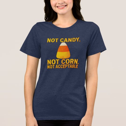 Candy Corn = Fraud トライブレンドＴシャツ (正面)