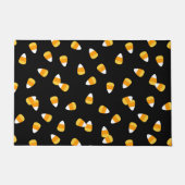 Candy Corn Halloween ドアマット (正面)