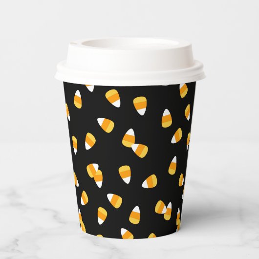 Candy Corn Halloween Party 紙コップ (裏面)