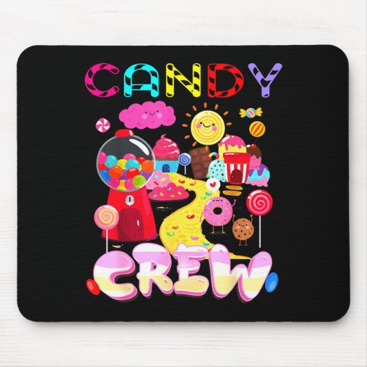 Candy Crew Candy Costume Women Candy Land Kids Swe マウスパッド (正面)