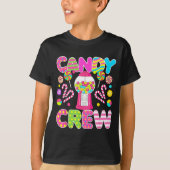 Candy Crew Candy Costume Women Candy Land Kids Swe Tシャツ (正面)