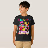 Candy Crew Candy Costume Women Candy Land Kids Swe Tシャツ (正面フル)