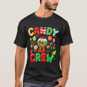 Candy Crew Candy Costume Women Candy Land Kids Swe Tシャツ (正面)