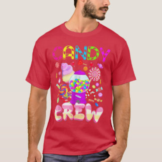 Candy Crew Costume Halloween Kids Boy Girls Sweet  Tシャツ