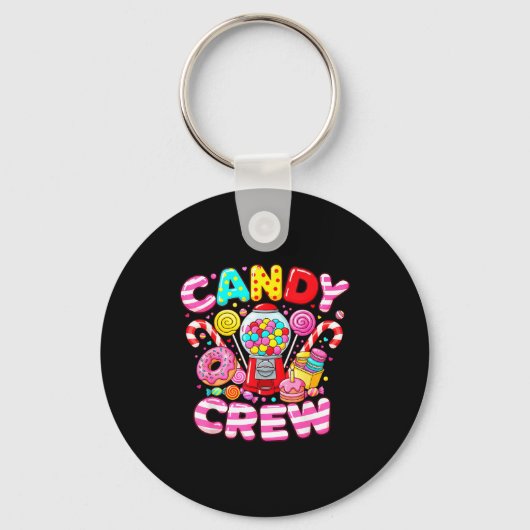 Candy Crew Matching Group Colorful Sweets Party キーホルダー (正面)