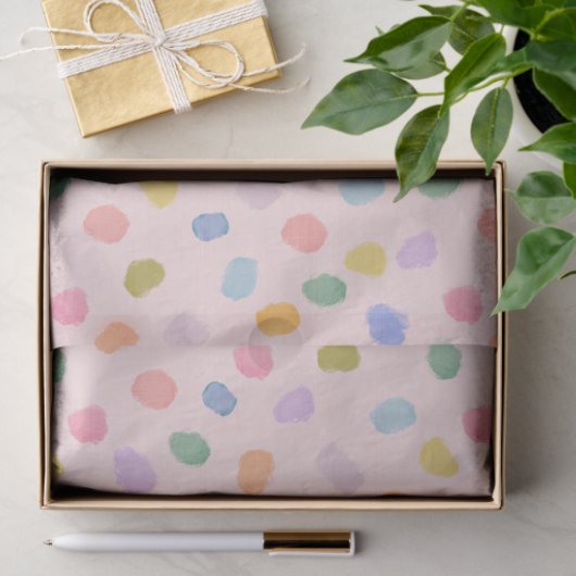 Candy dots Tissue Paper 薄葉紙 (ギフト)