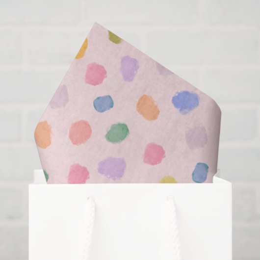 Candy dots Tissue Paper 薄葉紙 (ギフトバッグ)