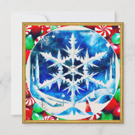 Candy Dreams and Christmas Snowflakes シーズンカード