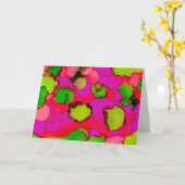 Candy Girl カード (黄色い花)