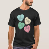 Candy Heart Anti Valentines Day Tシャツ (正面)