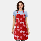 Candy Heart Cascade エプロン (着用した状態)