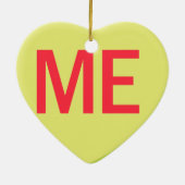 Candy Heart - ME セラミックオーナメント (裏面)