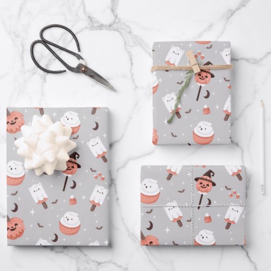 CANDY ICE CREAM ラッピングペーパーシート (正面)