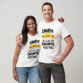 Candy Is My Favorite Vegetable Corn Candy Hallowee Tシャツ (ユニセックス)