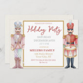 Candy Land Nutcracker Christmas Holiday シーズンカード (正面/裏面)