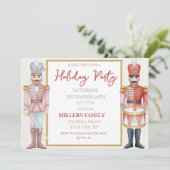 Candy Land Nutcracker Christmas Holiday シーズンカード (スタンド正面)