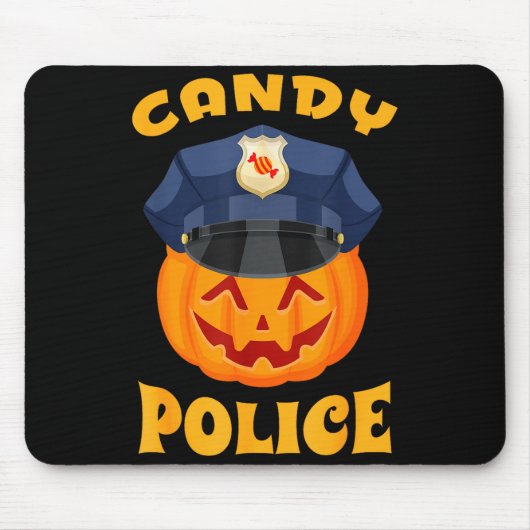 Candy Lice Halloween Party Trick Or Treat Security マウスパッド (正面)