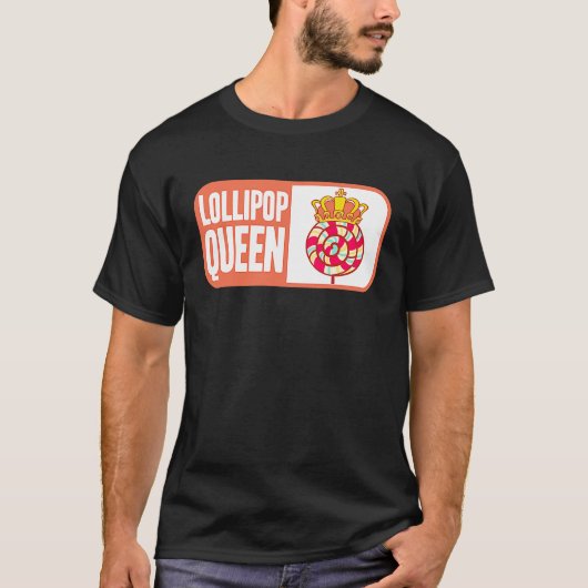 Candy  Lollipop Queen Tシャツ (正面)