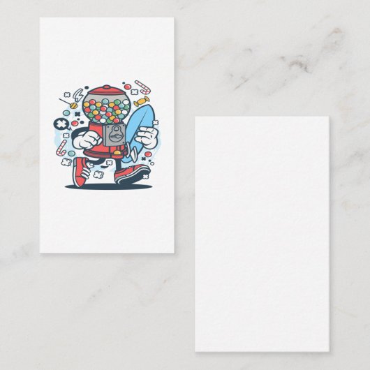 Candy Machine Surfer 名刺 (正面/裏面)