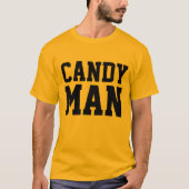 CANDY MAN、ヴィンテージメンズTシャツ Tシャツ (正面)