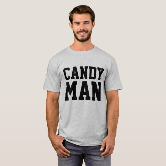 CANDY MAN、ヴィンテージ メンズTシャツ Tシャツ (正面フル)