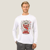 Candy Monster Cute Halloween Tee トライブレンドTシャツ (正面全体)