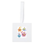  Candy Monster Parade キューブオーナメント (正面)