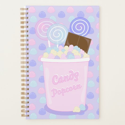 Candy Popcorn Planner プランナー手帳 (正面)