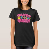 Candy Queen  For Lollipop  Sweet Tooth Tシャツ (正面)