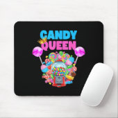 Candy Queen Shirt Funny Lollip Candy Lover Humor マウスパッド (マウス)