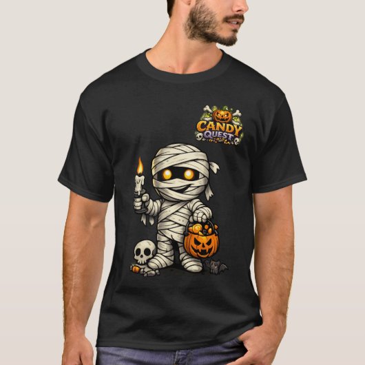 Candy Quest App "ラップ" Tシャツ (正面)