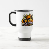 Candy Quest App 'Knock' Logo Travel Mug トラベルマグ (左)