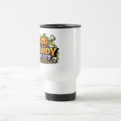 Candy Quest App 'Knock' Logo Travel Mug トラベルマグ (中央)