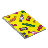 Candy Seamless Patternart,ポップ・アートのcandy,patte ノートブック (右側)