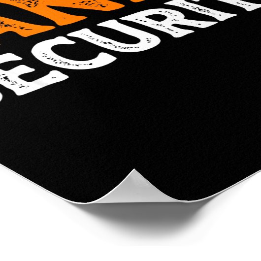 Candy Security Funny Easy Lazy Halloween Dad Mom P ポスター (角)