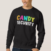 Candy Security Halloween Costume 1 スウェットシャツ (正面)