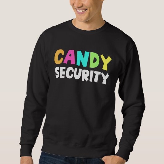 Candy Security Halloween Costume 1 スウェットシャツ (正面)