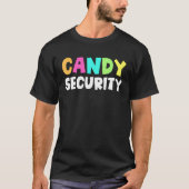 Candy Security Halloween Costume 1 Tシャツ (正面)