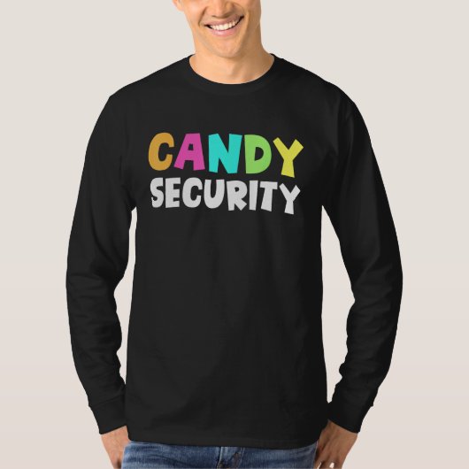 Candy Security Halloween Costume 1 Tシャツ (正面)